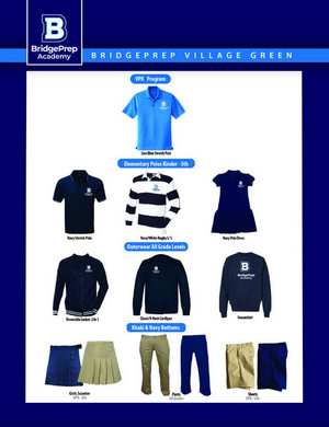 BridgePrep Academy's 2026-2027 school uniforms can now be purchased at Ibiley Uniforms!